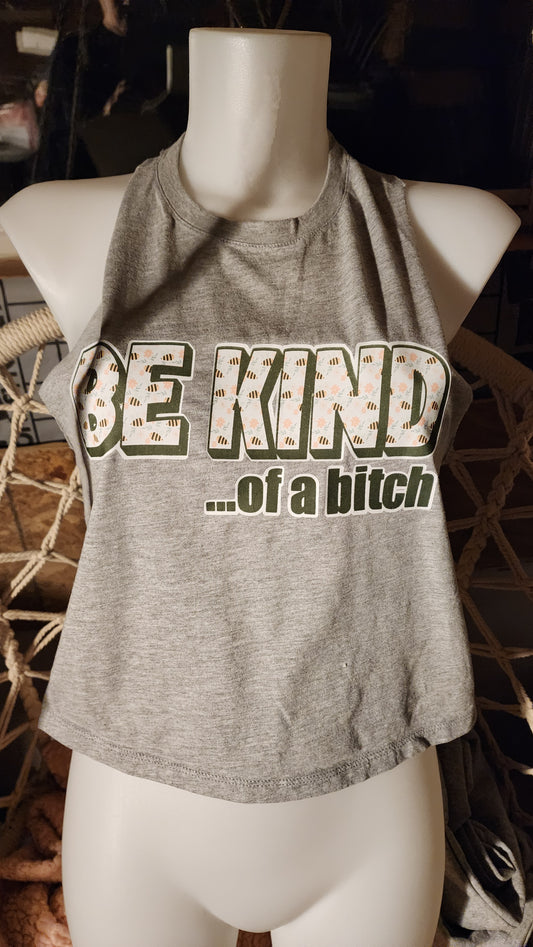 Be Kind Cropped Tank